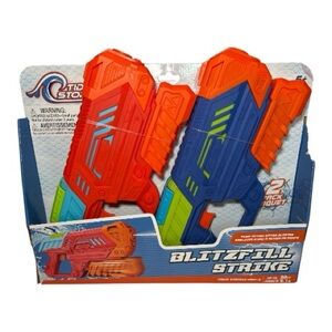 NEW! Tidal Storm Blitzfill Strike Water Gun Blasters 2 Pack